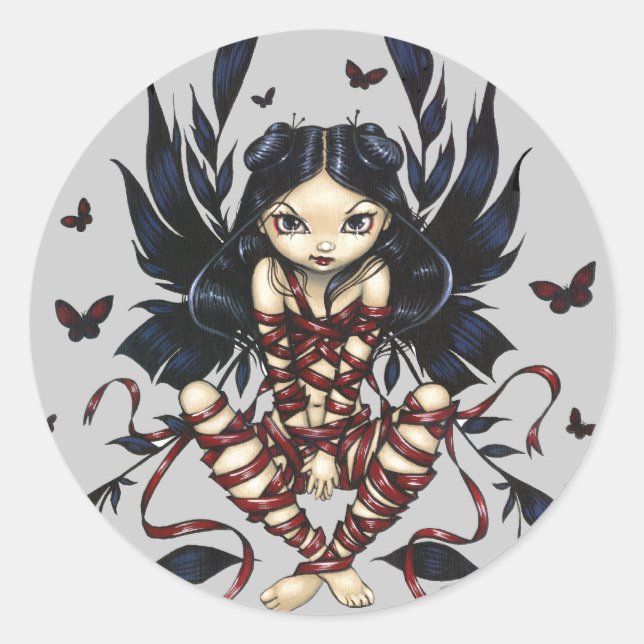 Sticker "Dark Ribbon Fairy" (Devant)