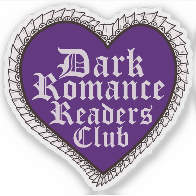 Sticker Dark Romance Readers Club (Devant)