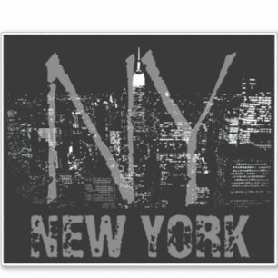 Sticker d'art de New York Décalages NYC personnali