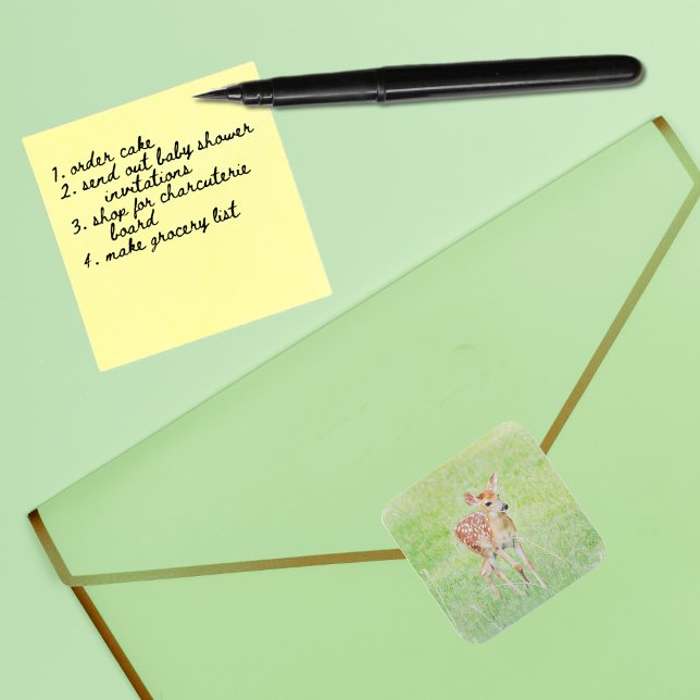 Sticker d'art doux pour cerfs de bébés (Créateur téléchargé)