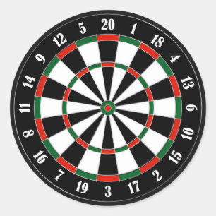 Sticker Dartboard