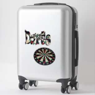Sticker Darts Logo Et Dartboard,