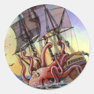 Sticker d'attaque Kraken