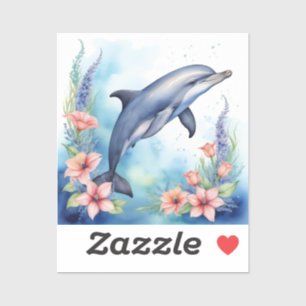 Sticker Dauphin de mer