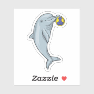 Sticker Dauphin Handball joueur Handball Handball