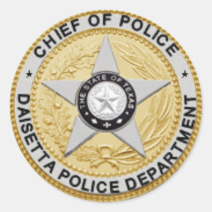 Sticker de Badge du Département de Police de Daise