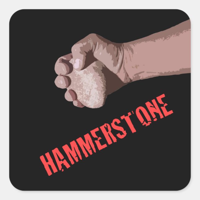 Sticker de bande de Hammerstone (Devant)