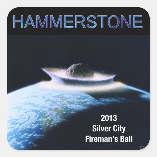 Sticker de bande de Hammerstone 2013 (Devant)