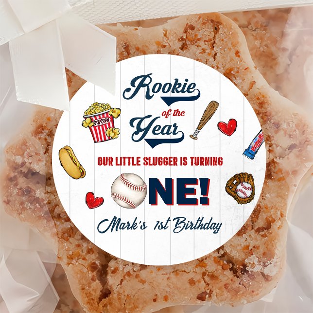 Sticker de baseball de la recrue de l'année (Créateur téléchargé)