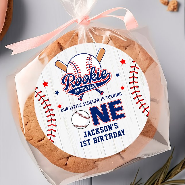 Sticker de baseball de la recrue de l'année 1er an (Créateur téléchargé)