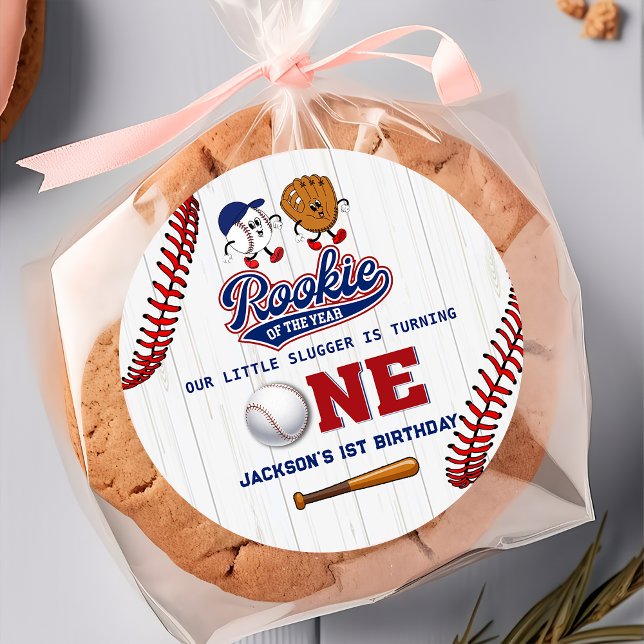 Sticker de baseball de la recrue de l'année 1er an (Créateur téléchargé)