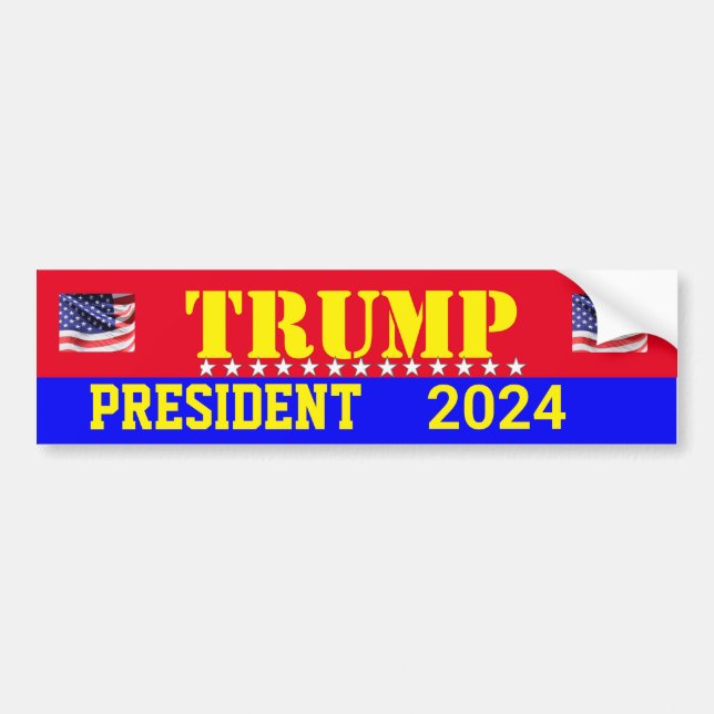 STICKER DE BOULON TRUMP 2024 (Devant)