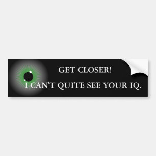 STICKER DE BUMPER IQ