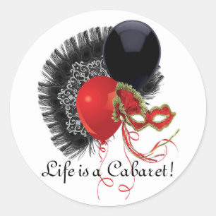 Sticker de cabaret