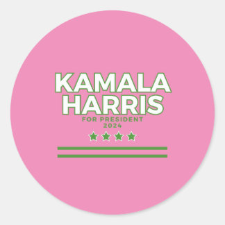 Sticker de campagne présidentielle Kamala Harris 2