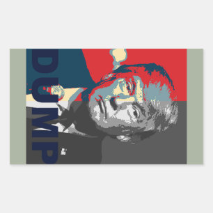 Sticker de campagne Trump   Anti Donald Trump