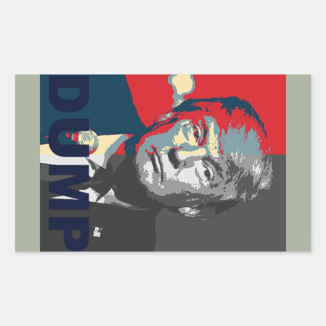 Sticker de campagne Trump | Anti Donald Trump (Devant)