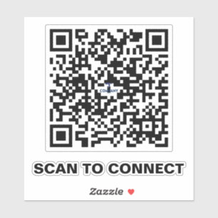 Sticker de code QR minimaliste - Rationaliser la c