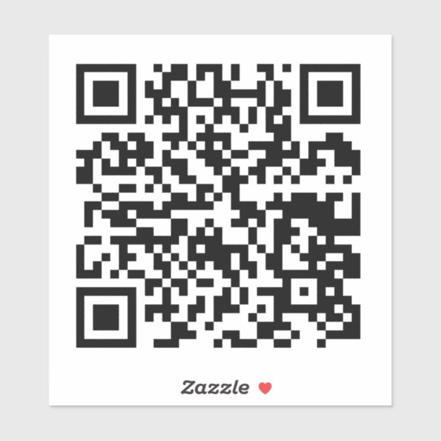 Sticker de code QR professionnel (Feuille)