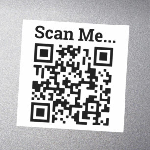 Sticker de code QR professionnel