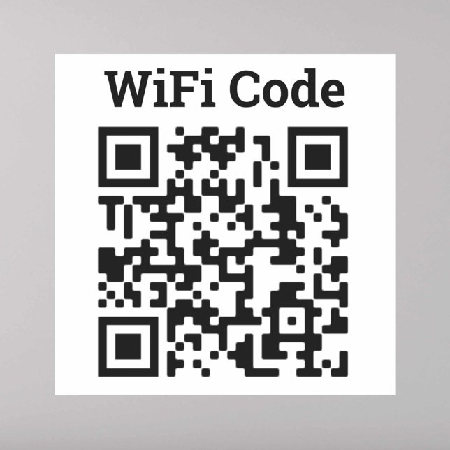Sticker de code QR Wifi (Créateur téléchargé)