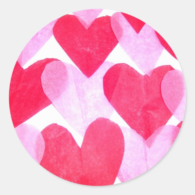 Sticker de coeur (Devant)