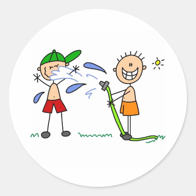 Sticker de combat à tuyau d'été (Devant)