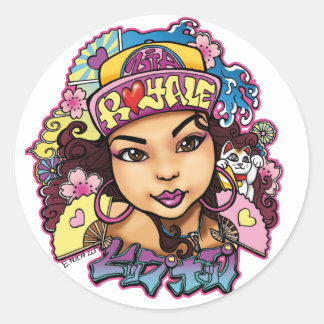 Sticker de conception personnalisée Zia Royale