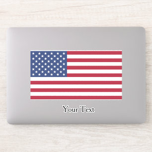 Sticker de contour de drapeau américain