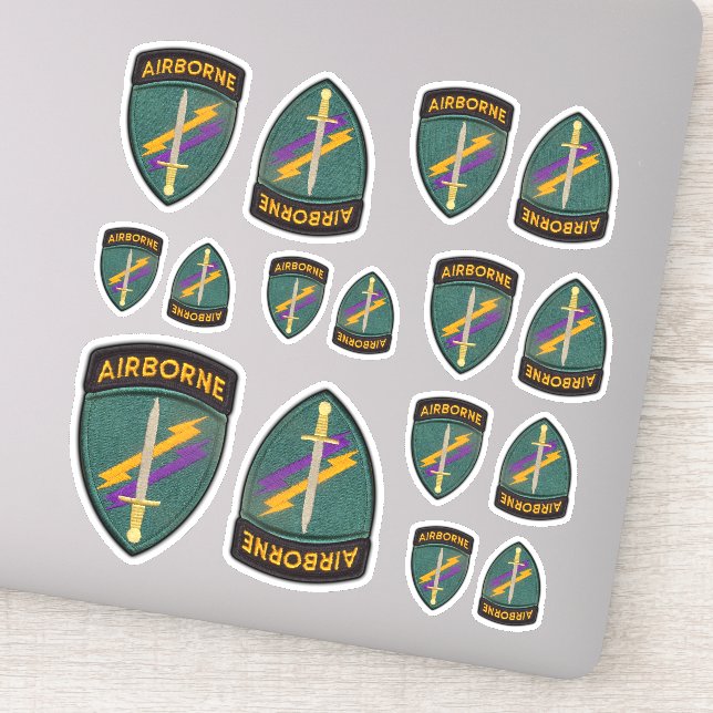 Sticker de contour de l'armée des affaires civiles (Détail)