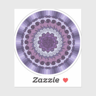 Sticker de contour Mandala Vent
