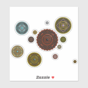 Sticker de contour zodiaque