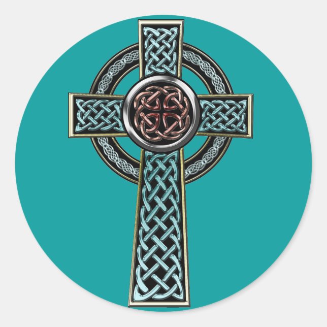 Sticker de croix celtique (Devant)