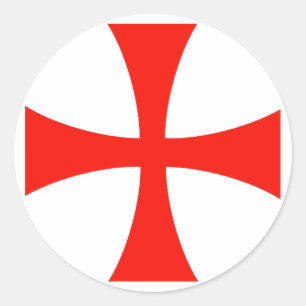 Sticker de croix Templier du Chevalier