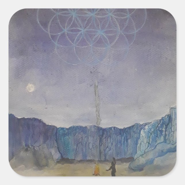 Sticker de danse sacrée (Devant)