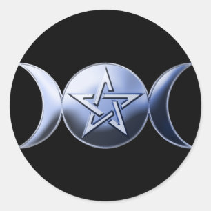 Sticker de déesse lunaire