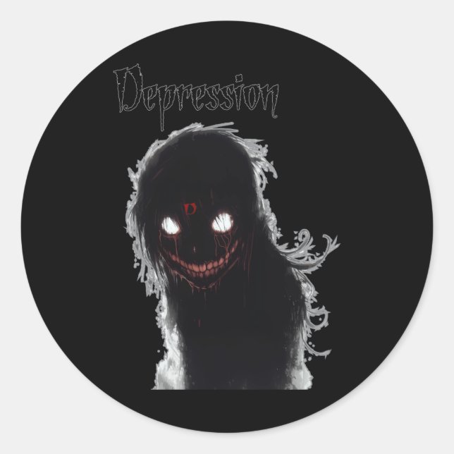 Sticker de dépression (Devant)