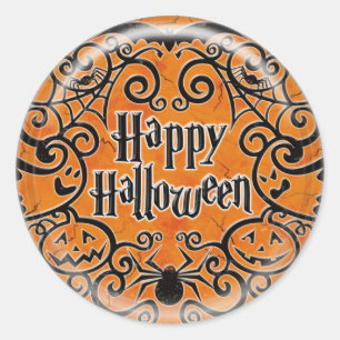 Sticker de design de défilement pour Halloween KRW