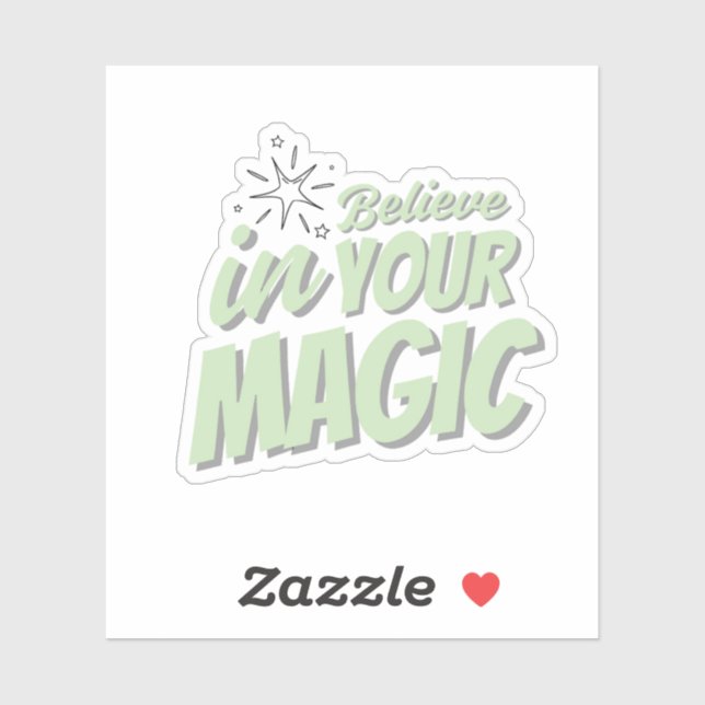 Sticker de devis inspirant (Feuille)