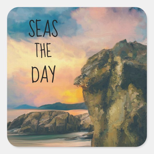 Sticker de devis Inspirationnel de jour (Devant)
