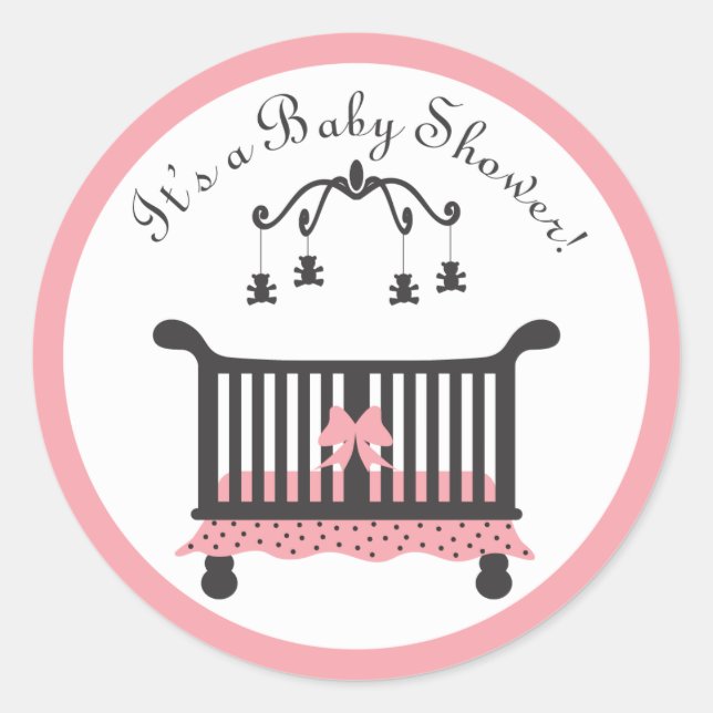 Sticker de douche pour fille bébé (Devant)