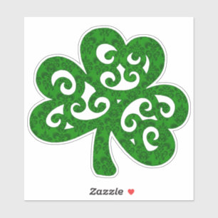 Sticker de fermeture de Damask