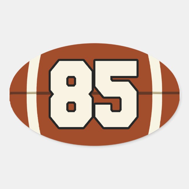 Sticker de football numéro 85 (Devant)