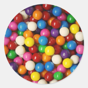 Sticker de gomme à bulle