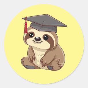 Sticker de graduation Sloth Love