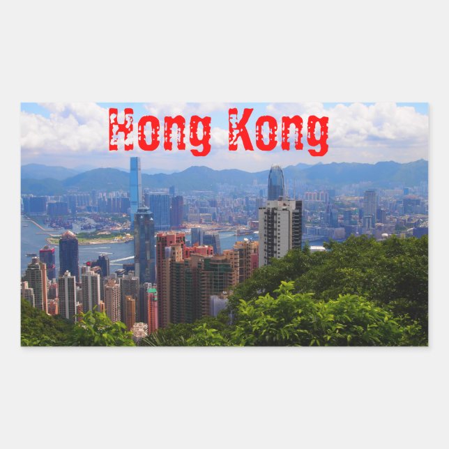 Sticker de Hong Kong - Victoria Peak (Devant)