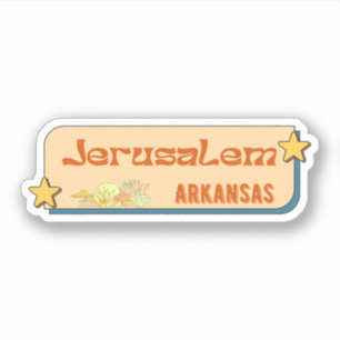 Sticker de Jérusalem, Arkansas