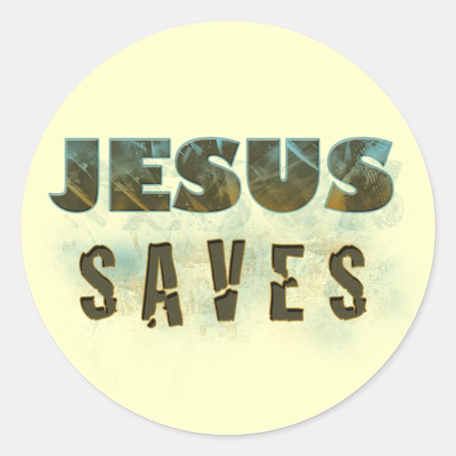 Sticker de Jésus (Devant)