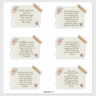 Sticker de Jésus, Verset biblique, Sticker, Sticke