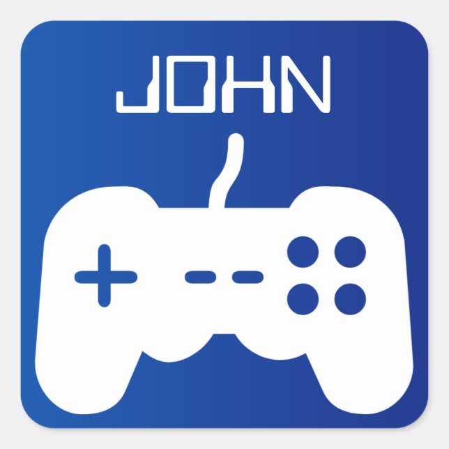Sticker de jeu personnalisable (Devant)